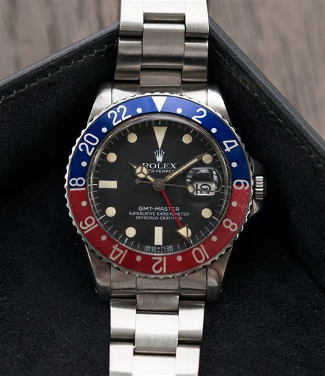 rolex gmt master 16750 value.